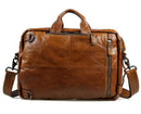 Genuine Leather Large Business Handheld Bag, ibuyxi.com