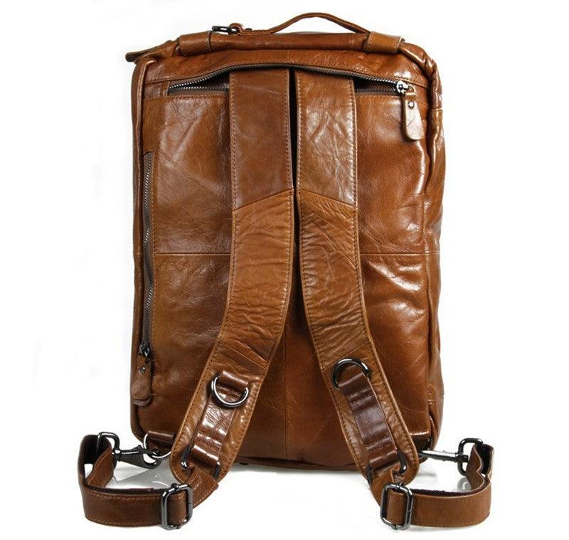 Genuine Leather Large Business Handheld Bag, ibuyxi.com