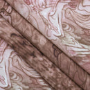 Ruffle Short Sleeve Crop Top Print Two Piece Party Dress Set, iBuyXi.com