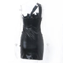 Off Shoulder Ruched Bodycon Mini Dress, ibuyxi.com