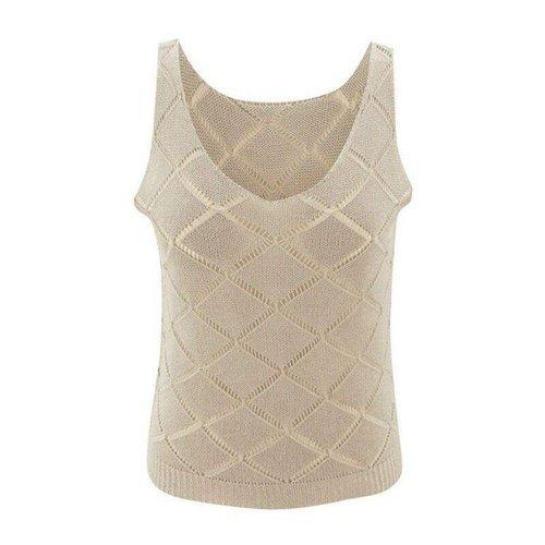 Women Summer V-neck Hollowout Wild Vest Sweater Ladies Top T-shirt Suspender Comfy Summer Knit Top, iBuyXi.com - Shop Unique Selection Of Products, Online shopping store, Affirm Payment, Pay with Free Interest Installments, Summer Collection, Beach clothing, Discount Shopping, Women Clothing