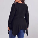 Plus Size Blouse Shirt V Neck Lace Patchwork Irregular Blouse Black ,Plus Size Short Midi Dress, Rose Floral O Neck, Casual Tunic Dress, 4XL 5XL Plus Size Party Dress, Summer Mesh See Through, Long Sleeve Polka Dot, Sexy Club Dress Black Maxi Long Dresses, Plus Size Lace, Rose Floral Summer Dress, Zipper O Neck, Three Quarter Sleeve Casual Tunic Dress, Knee Length Plus Size Short Midi Dresses,iBuyXi.com