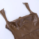 Sleeveless Backless Slit Tank Bodycon Maxi Dress, ibuyxi.com