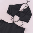 Elegant Backless Bandage Cut Out Maxi Dress, ibuyxi.com