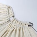 Sleeveless Backless Cutout Split Gown Maxi Dress, ibuyxi.com