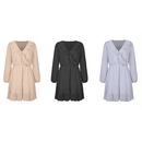  A-Line Short Sleeve V-Neck Maxi Dress, Pleated Elegant Party Dress,Belted Loose Maxi, Spring Dress Beading Pleated Elegant Party Dress Belted Loose Oversized Plus Size Women Clothing ,iBuyXi.com