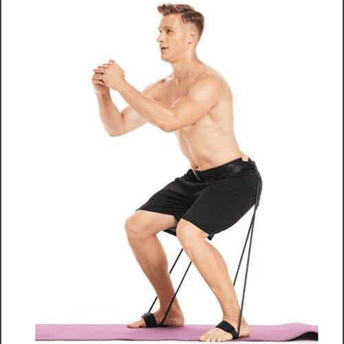 Adjustable Butt Workout Loop, iBuyXi.com Online shopping, Sporting Goods vendor, unique selections, home workout, fitness robe, fitness lop, feet loop, man sports, fitness equipment