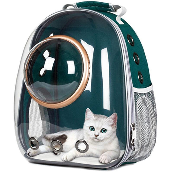 astronaut pet carrier travel backpack bag Front Extension Cat Carrier, Backpack for Kitten and Small Dogs, Clear Bubble Window Space Capsule Liked Portable Vet Visit Book Airline Approved : Pet Supplies the LAIRIES Collapsible Backpack Dog Astronaut Bubble Transparent Travel Backpack
