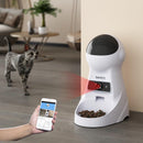 Automatic Cat Feeder, Dog Food Dispenser, Pet food dispenser with Camera Support, Cat Feeder with Voice Record, Automatic Pet Feeder with App Control, Pet Accessories, Pet Supplies, Cat Supplies, Cat Food, Dog Food, Pet Food, Dog Supplies, iBuyXi.com.