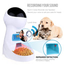Automatic Cat Feeder, Dog Food Dispenser, Pet food dispenser with Camera Support, Cat Feeder with Voice Record, Automatic Pet Feeder with App Control, Pet Accessories, Pet Supplies, Cat Supplies, Cat Food, Dog Food, Pet Food, Dog Supplies, iBuyXi.com.