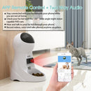 Automatic Cat Feeder, Dog Food Dispenser, Pet food dispenser with Camera Support, Cat Feeder with Voice Record, Automatic Pet Feeder with App Control, Pet Accessories, Pet Supplies, Cat Supplies, Cat Food, Dog Food, Pet Food, Dog Supplies, iBuyXi.com.