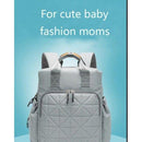 Fashionista Baby Diaper Backpack, Convertible Baby Diaper Bag Changing Bed, Convertible Baby Diaper Bag Changing Bed, diaper bag backpack ,for many occasions like shopping, outing, traveling, etc., for Infants A, iBuyXi.com