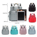 Fashionista Baby Diaper Backpack, Convertible Baby Diaper Bag Changing Bed, Convertible Baby Diaper Bag Changing Bed, diaper bag backpack ,for many occasions like shopping, outing, traveling, etc., for Infants A, iBuyXi.com