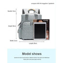 Fashionista Baby Diaper Backpack, Convertible Baby Diaper Bag Changing Bed, Convertible Baby Diaper Bag Changing Bed, diaper bag backpack ,for many occasions like shopping, outing, traveling, etc., for Infants A, iBuyXi.com