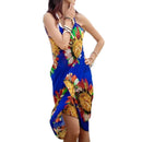 Beach Strap Sling Open-Back Cover Up Dress, iBuyXi.com, Bikini Cover Up, Women Clothes, Summer