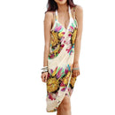 Beach Strap Sling Open-Back Cover Up Dress, iBuyXi.com, Bikini Cover Up, Women Clothes, Summer