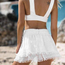 Women Skirt Cover Up Beachwear, iBuyXi.com, Skirt Cover Up, Women Clothes, Summer collection, bikini cover up, beach skirt, pool party skirt, cocktail party, youth beach skirt