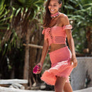 Women Skirt Cover Up Beachwear, iBuyXi.com, Skirt Cover Up, Women Clothes, Summer collection, bikini cover up, beach skirt, pool party skirt, cocktail party, youth beach skirt