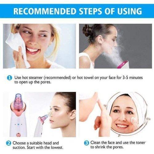 Blackhead Remover Vacuum, Visit iBuyXi.com for Online Shopping and Shop the Unique Selection, Blackhead Remover, Blackhead Vacuum, Skincare, Skincare Machine, Pimple Remover, Pimple, Clear Skin, Clean Skin, Pore Cleaner.