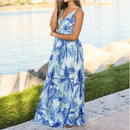 Bohemian Floral Printed Maxi Dress - iBuyXi.com