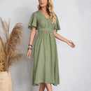 Boho Polka Dot Print V-Neck A-Line Midi Dress,Bohemian Wrap Floral Print,Off-Shoulder Floral Print Short Sleeve Mini Dress, A-Line Short Sleeve V-Neck Maxi Dress, Pleated Elegant Party Dress,Belted Loose Maxi, Spring Dress Beading Pleated Wide Leg V-Neck High Waist Lace Up Jumpsuit,Boho Floral Print Deep V-Neck Butterfly Mini Dress,Elegant Party Dress Belted Loose Oversized Plus Size Women Clothing ,iBuyXi.com