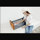 Briefcase Shoulder Bag, Baby Diaper Storage, Changing Folding Bed, , Convertible Baby Diaper Bag Changing Bed, diaper bag backpack ,for many occasions like shopping, outing, traveling, etc., for Infants, iBuyXi.com