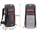 50L Camping Hiking Backpack, Outdoor Sport Bag ,Trekking Backpacks Waterproof Mountaineering Bag, Rucksack Water Bag, Internal Frame Backpack, Great Gear for Backpacking, Water Resistant Hiking Backpack, iBuyXi.com