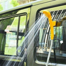 Camping Shower Car Washer, 12V Electric Outdoor Shower Water Bag Kit, Travel Car Washing Hiking, Flowering Plants Watering Pump, High Pressure Gun Wash with Car Charger, Window, Gardening and Camping, iBuyXi.com