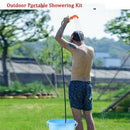 Camping Shower Car Washer, 12V Electric Outdoor Shower Water Bag Kit, Travel Car Washing Hiking, Flowering Plants Watering Pump, High Pressure Gun Wash with Car Charger, Window, Gardening and Camping, iBuyXi.com