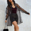 Casual Chiffon Cover up, iBuyXi.com - Shop Unique Selection Of Products, Online shopping store, Affirm Payment, Pay with Free Interest Installments, Casual Mesh Top, Chiffon Blouse, Beach Cover up, Party Dress Cover up.