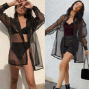 Casual Chiffon Cover up, iBuyXi.com - Shop Unique Selection Of Products, Online shopping store, Affirm Payment, Pay with Free Interest Installments, Casual Mesh Top, Chiffon Blouse, Beach Cover up, Party Dress Cover up.