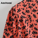Casual Pleated Half Sleeve Midi Dress, Women's Short Sleeve, Round Neck Midi Dress with Pockets, Off Shoulder Polka Dot Print Leg, Split Pretty for Summer, iBuyXi.com
