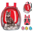 Cat Carrier Bag Breathable, Transparent Puppy Cat Backpacmk Cats Box Cage Small Dog Pet, Travel Carrier Handbag Space Capsule, iBuyXi.com