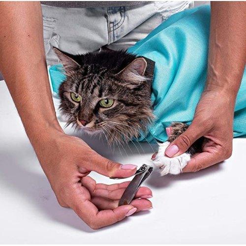 Pet Cat Breathable Outdoor Travel Shoulder Bag, Sling Carrier For Puppy, Cats, Hands-Free Shoulder Pet Pouch Tote, iBuyXi.com
