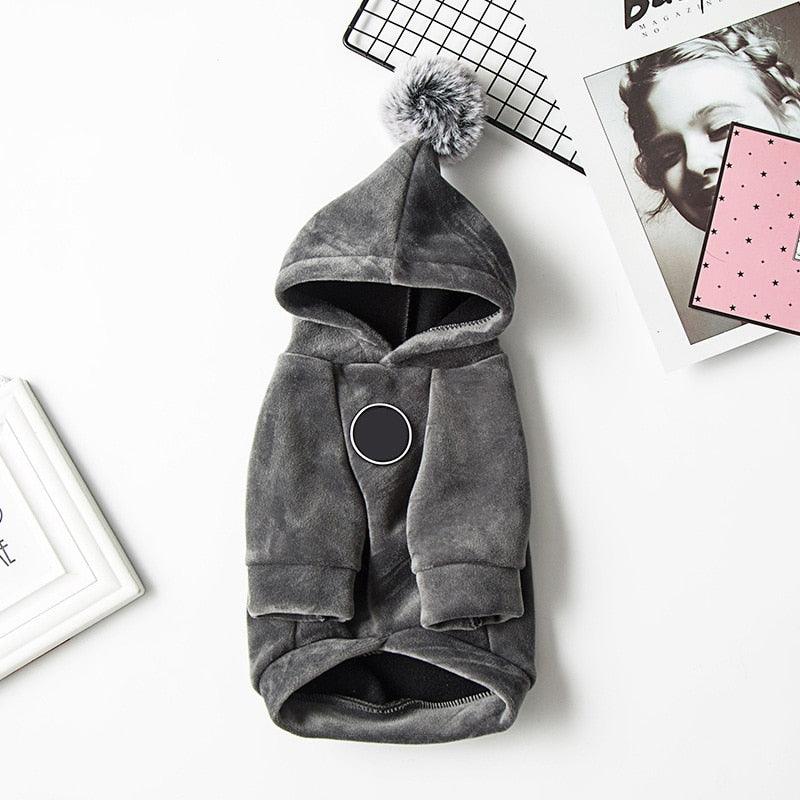 Winter Warm Cat Dog Hooded Coat, Soft Pet Clothes for Small Dogs, Cats Yorkshire Chihuahua Pullovers Pets Clothing manteau chien, iBuyXi.com