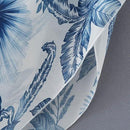 Women Leaves Print Chiffon Kimono Cardigan Cover Up, iBuyXi.com, Bikini Cover Up, Women Clothes, Summer collection, chiffon dresses, boho bikini cover up, summer clothes, women clothing, casual cover up, cocktail party dress