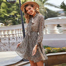 Chiffon Long Sleeve Tie-Neck A-Line Sundress,Embroidery Floral Long Sleeve Casual Long, Neck Long Sleeve Chain Print Retro Vintage Dress, Belted Maxi, V Neck High Waist Short Mini Dress, Long Sleeve Solid, Irregular Dress Tunic Mini Dress, Women Clothing ,iBuyXi.com