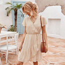Chiffon Ruffles V-Neck A-Line Wrap Short Sleeve Mini Dress,Sleeve V-Neck A-Line Polka Dot Print Wrap Mini Dress,Irregular Dress Tunic Mini Dress,Plus Wide Leg V-Neck High Waist Lace Up Jumpsuit,Size Women Short Sleeve, Print Patchwork Causal Dress Loose Overs, Maxi Irregular Dresses,iBuyXi.com