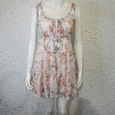 Boho Spaghetti Strap Floral Printed Party Mini Dress, iBuyXi.com, Floral Party Dress, Short Summer Dress, Women Clothing, Spaghetti Strap Boho Short Dress 