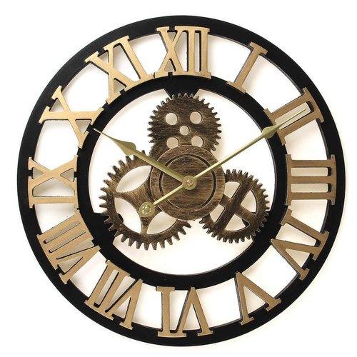 3D Circular Roman Wall Clock