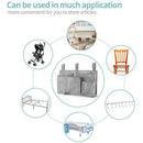 Cloth Caddy Hanging Organizer, Holder Pockets Bedside Storage, Briefcase Shoulder Bag, Baby Diaper Storage, Changing Folding Bed, , Convertible Baby Diaper Bag Changing Bed, diaper bag backpack ,for many occasions like shopping, outing, traveling, etc., for Infants, iBuyXi.com