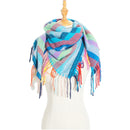 Colorful Casual Neck Gaiter Scarf, iBuyXi.com Online shopping store, winter scarf, casual women style, women style idea, casual dress, women clothing, gift idea for girlfriend, mother day gift, winter collection