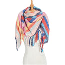 Colorful Casual Neck Gaiter Scarf, iBuyXi.com Online shopping store, winter scarf, casual women style, women style idea, casual dress, women clothing, gift idea for girlfriend, mother day gift, winter collection