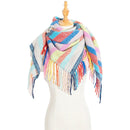 Colorful Casual Neck Gaiter Scarf, iBuyXi.com Online shopping store, winter scarf, casual women style, women style idea, casual dress, women clothing, gift idea for girlfriend, mother day gift, winter collection