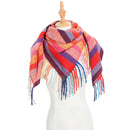 Colorful Casual Neck Gaiter Scarf, iBuyXi.com Online shopping store, winter scarf, casual women style, women style idea, casual dress, women clothing, gift idea for girlfriend, mother day gift, winter collection