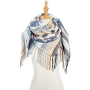 Colorful Neck Gaiter Scarf, iBuyXi.com Online shopping store, winter collection, unique scarves, gift idea for mother, stylish winter scarf, neckerchief scarf, women clothing