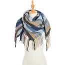 Colorful Neck Gaiter Scarf, iBuyXi.com Online shopping store, winter collection, unique scarves, gift idea for mother, stylish winter scarf, neckerchief scarf, women clothing