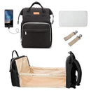 folding crib baby travel diaper backpack, Visit iBuyXi.com for Online Shopping and Shop the Unique Selection, portable bed diaper bag, traveling diaper bag, mommy baby diaper bag, folding bed diaper backpack, cool diaper bag, baby shower gift idea, baby shower gifts for girls, baby shower gift for boy.