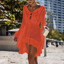 Crochet Cover Up Dress, iBuyXi.com online shopping store for women clothing, bohemian dress, handmade crochet dress, bikini cover up, beach dress, pool party dress, stylish crochet dress, fashionista dress