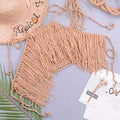 Swimsuit Crochet Knitted Tunic Beach Tassels Beachwear Top Summer Boho Crop Indeal For Swimming.Pay with Affirm to get 4 interest-free payments for eligible products. Visit iBuyXi.com and shop from a unique selection of products.